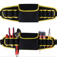 Hardware Tool Set Apron with pouch  Duty Canvas Tool Pouch Waist Strap Belt Flap Hardware Tool Pouch Waist Strap Belt Flap