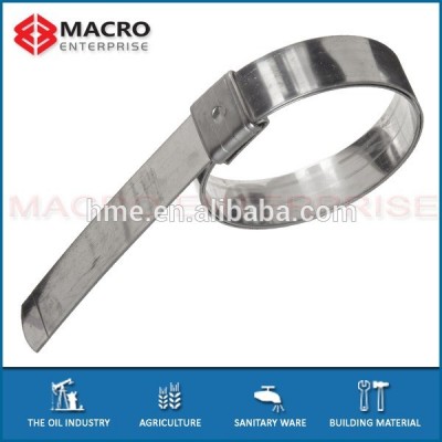 1/2 inch preformed band adjustable hose clamp