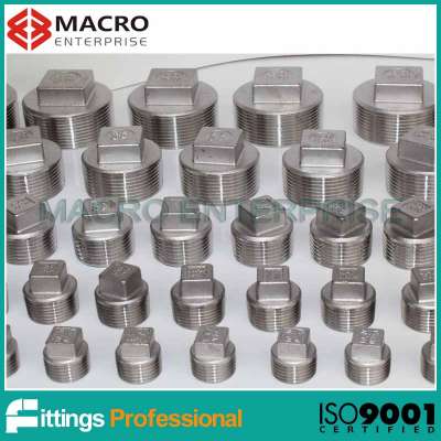 stainless steel threaded plugs