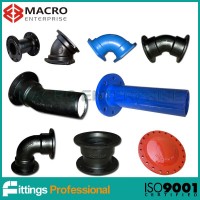 quality casted ductile iron mechanical connected fittings