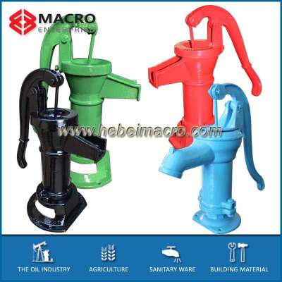 various color painted finishing casted iron garden pumps water pump hand pumps