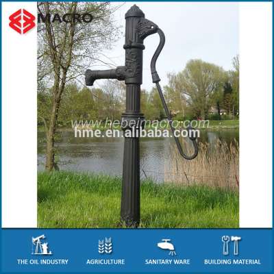 Hebei Macro Cast Iron Manual Hand Water Pump for Wells