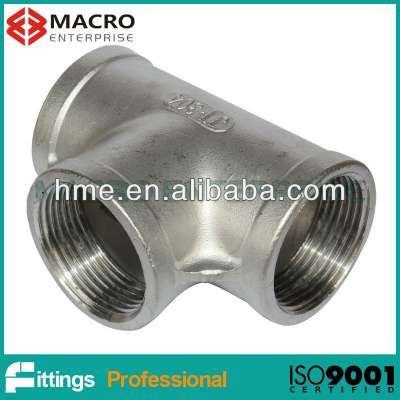 High Quality SS Plumbing Pipe Fittings/SS Threaded Fitting