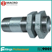 EN 10241 Galvanized long screw with two nuts