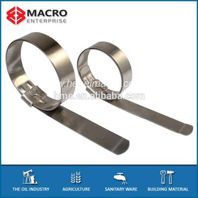 pre formed stainless band clamp