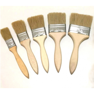 Paint brush handle with custom logo Cheap handle Paint Brush Cheap paint brushes