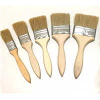 Paint brush handle with custom logo Cheap handle Paint Brush Cheap paint brushes