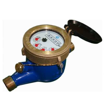 Bottom load volumetric piston type American water meter