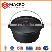 potjie pot cast iron cauldron