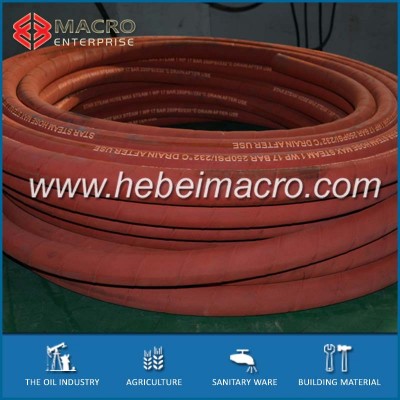 high temperature fabric canvas rubber steam hose