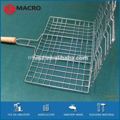 square galvanized BBQ girll netting/ BBQ wire mesh