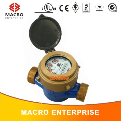 LXS-13FD Single Jet Liquid Sealed Vane Wheel Water Meter